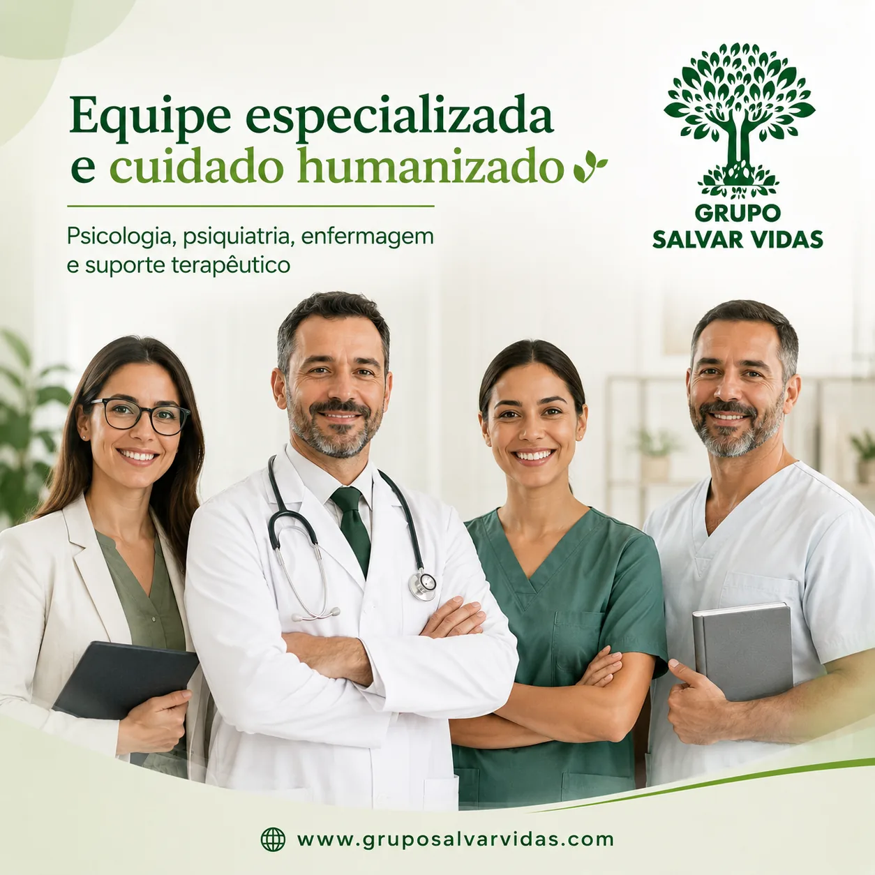 Imagem institucional Grupo Salvar Vidas team